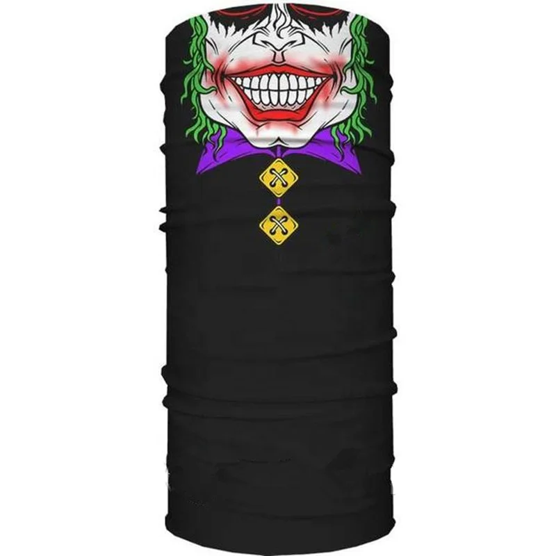 Seamless Magic Headband Neck Warmer Scarf Face Cover Skeleton Ghost Skull Balaclava Motorcycle Cycling Camouflage Pirate Bandana