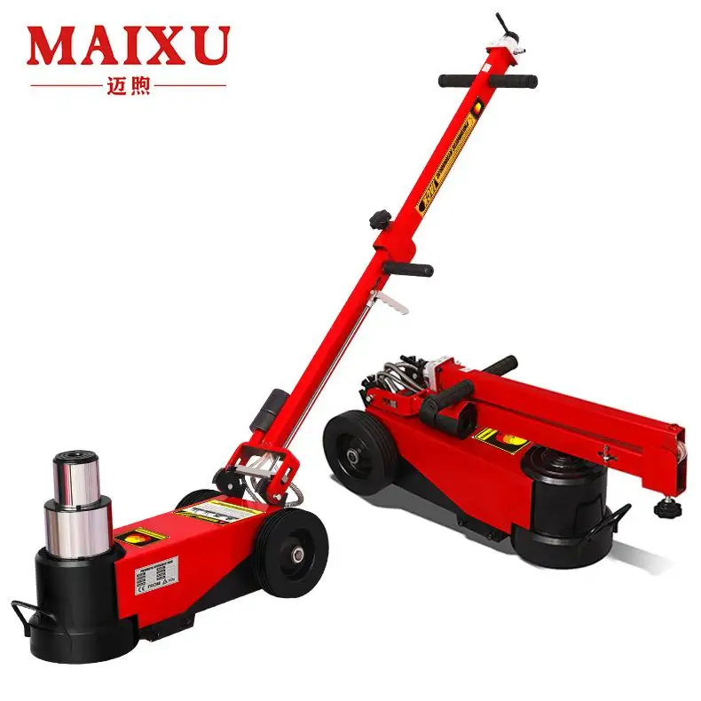 China Truck lifting 50 Ton 80 100 Pneumatic Hydraulic floor Jack/Air Lifting