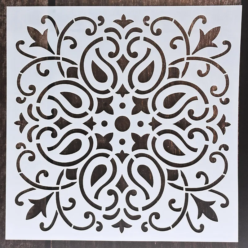 
Art Drawing Spraying Window Glass Door Wall Plastic Stencil For Painting On Wood 