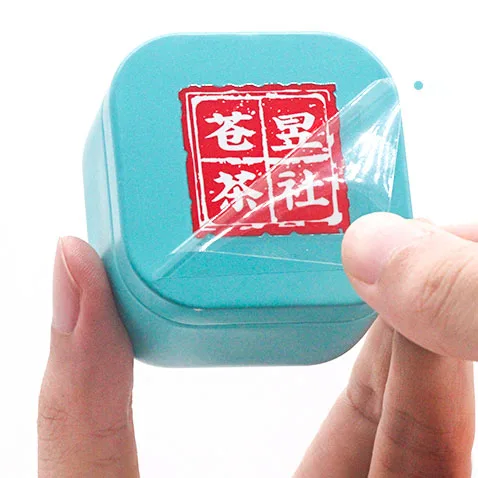Transfer Printing Permanent Adhesive Packaging Label Stickers Waterproof Vinyl Custom Logo 3 D UV Transferring Sticker