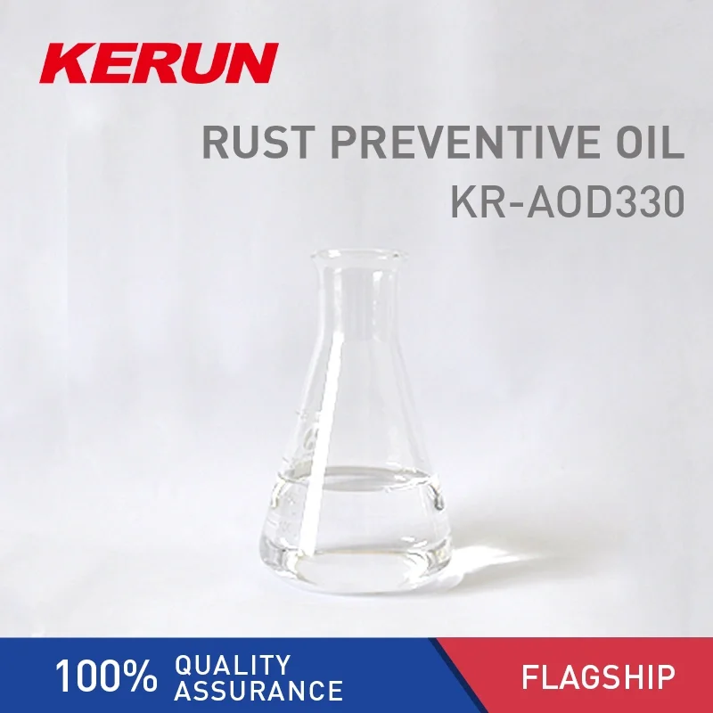 Kerun Rust Preventive Oil Kr-Aod330 long service life Oil Based thin layer Oil steel rust inhibition Industrial Application