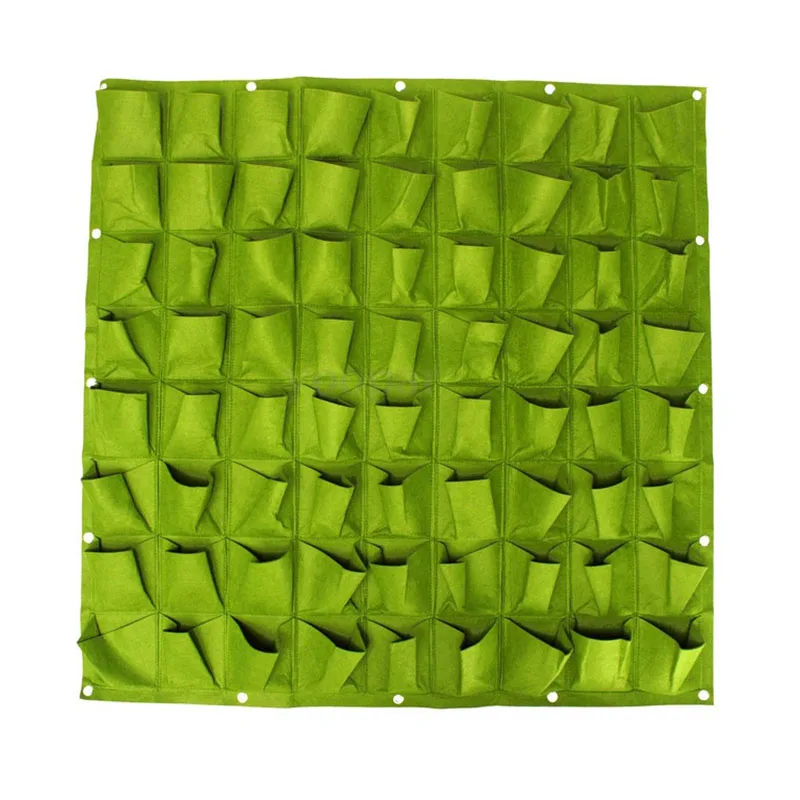 Green wall geotextile felt fabric vertical garden grow bags