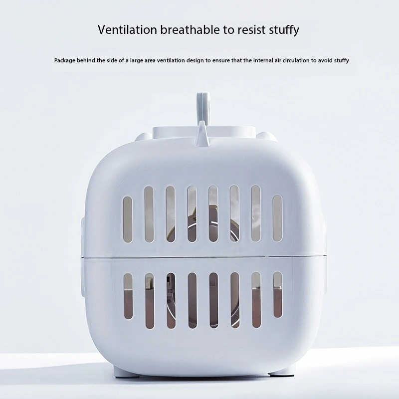 Portable Cat Crate, Airline Approved Wire Door Travel Dog Cat Crate, Cat Carriers for Small Dogs Medium Cat