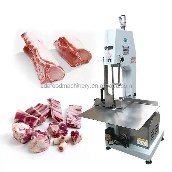 ADA Desktop commercial bone sawing machine / Frozen Meat Fish chicken meat cutting machine