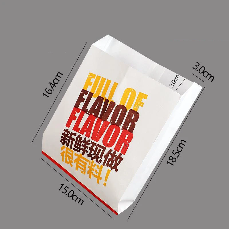 Custom printed popcorn box corrugated black cardboard paper shawarma fried chicken french fries packaging box