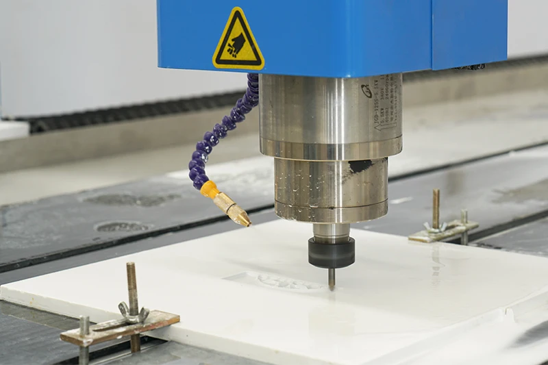 High performance 3d machinery for processing granite and marble automatic engraving stone router for quartz for sale in Italy