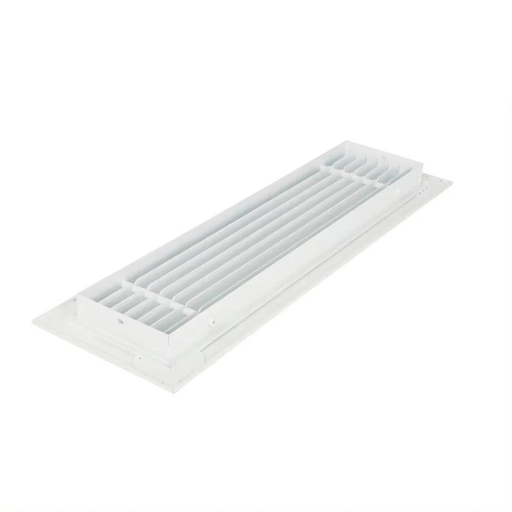 Lakeso Customized size aluminum Air Conditioning linear bar grille Air Register for Ceiling Walls