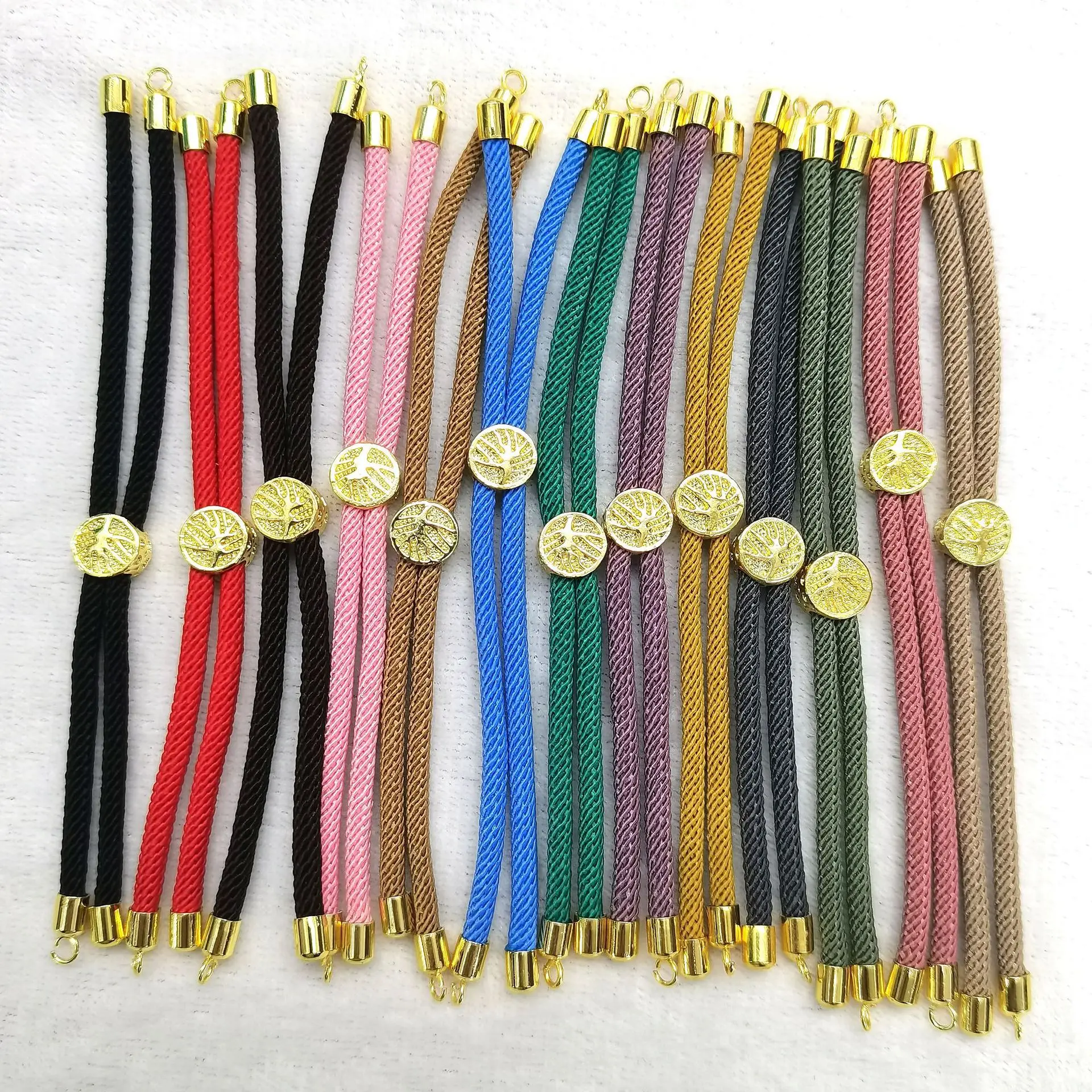 Handmade Fashion Red Rope Line Thread String Bracelets For Diy