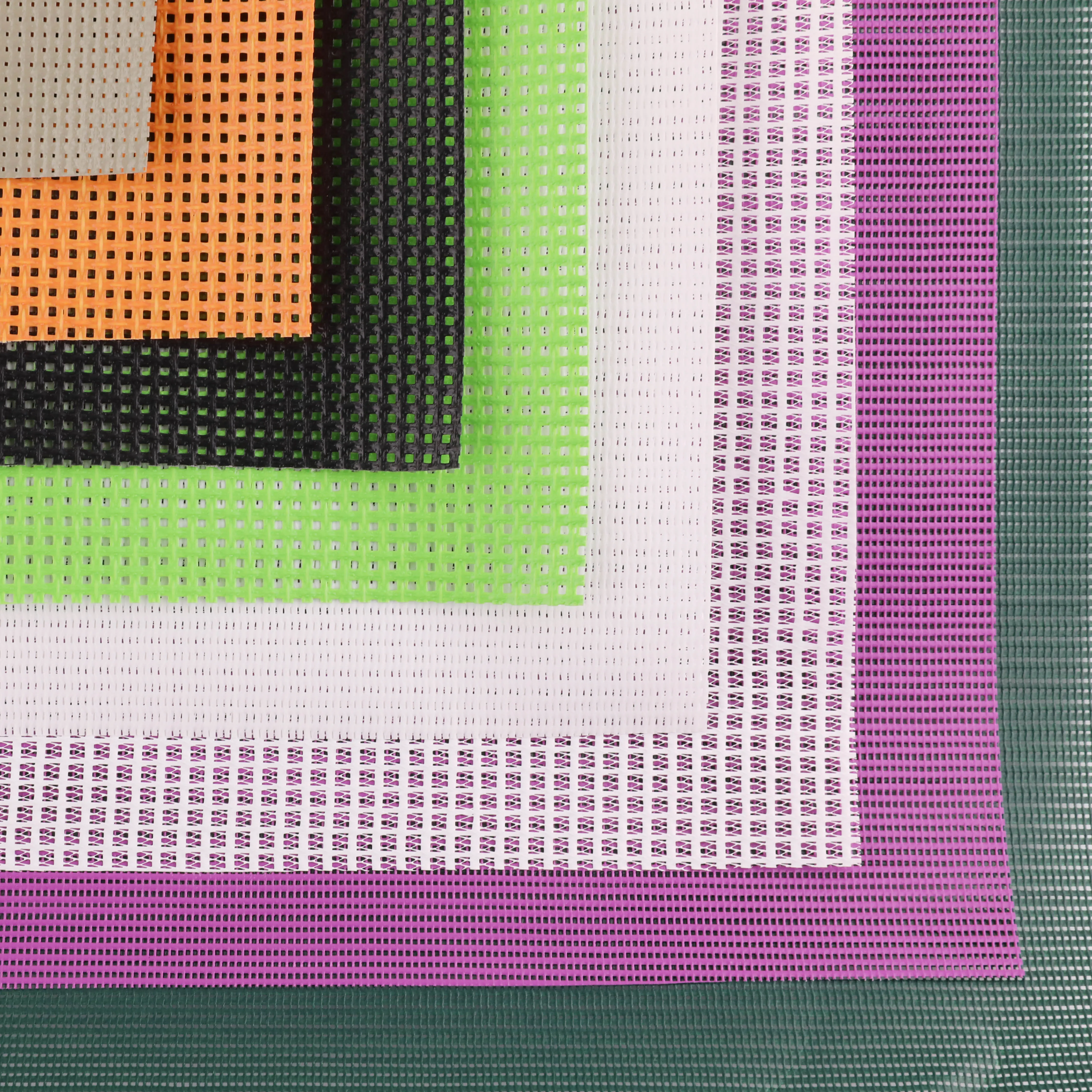 Lona Cheap wholesale pvc transparent net mesh tarpaulin pvc mesh tarp for bag and advertising banner