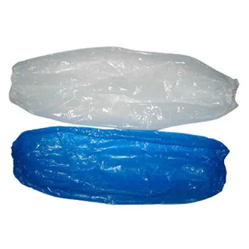 Safety Product plastic PE sleeve cover For Cleaning/blue,green,white,red various colors