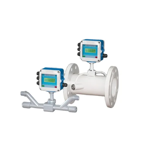 Multiple types customizable LCD display portable Water Argon Ultrasonic Flowmeter Oct Pulse Output Diesel Flowmeter
