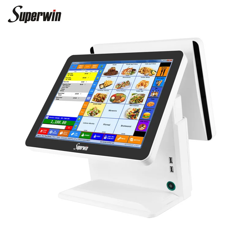 pos machine touch screen 15 windows pos terminal system windows dual screen veja pos terminal machine
