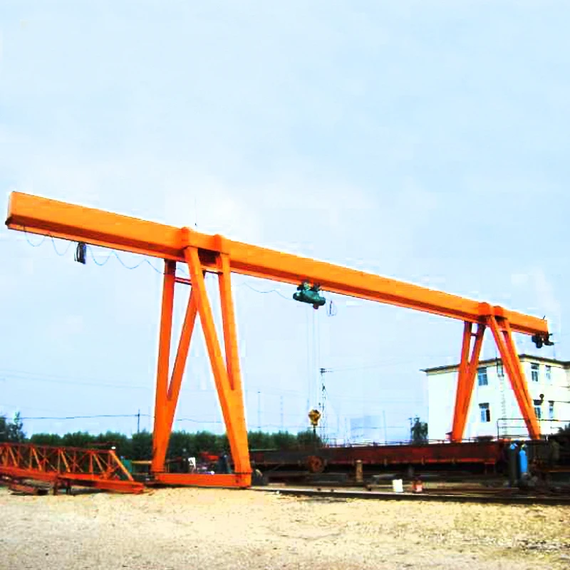 Great Manufacturer high quality gantry crane straddle carrier 10 Ton rubber tyred gantry crane