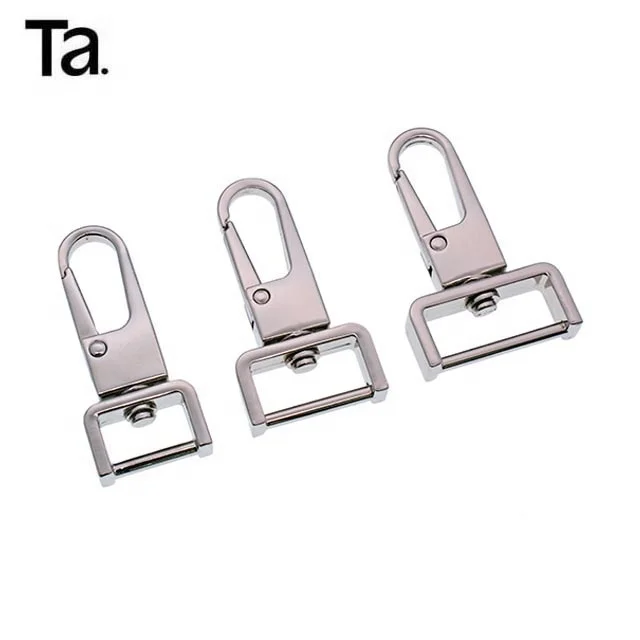 TANAI Swivel Trigger Hook Square Shape Metal Snap Hook Handbag And Backpack Hardware Decoration Accessories
