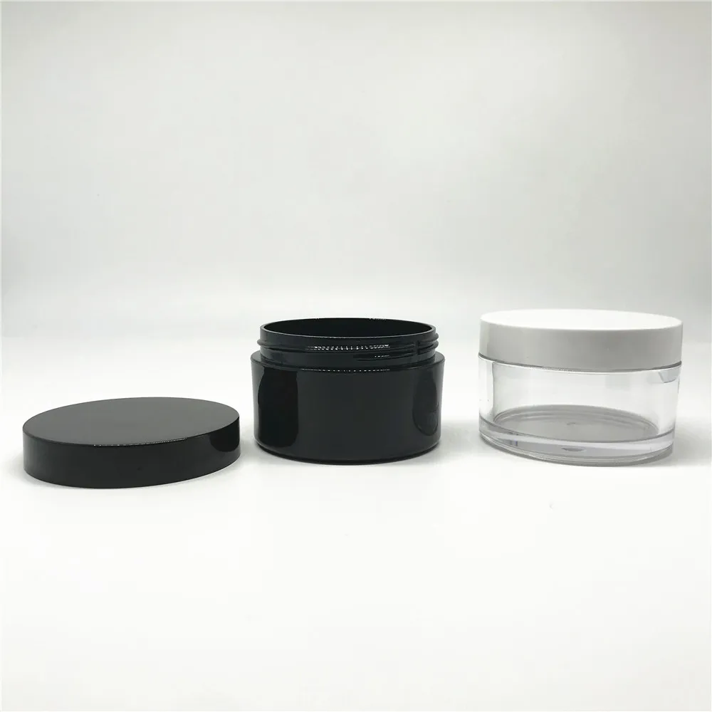 
Cosmetic good quality plastic acrylic round clear jar 