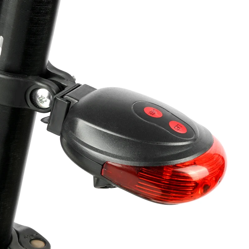 High-Intensity Ultra-Bright Bike 5led Light Bike Warning Light Waterproof Bike Flashing Taillights