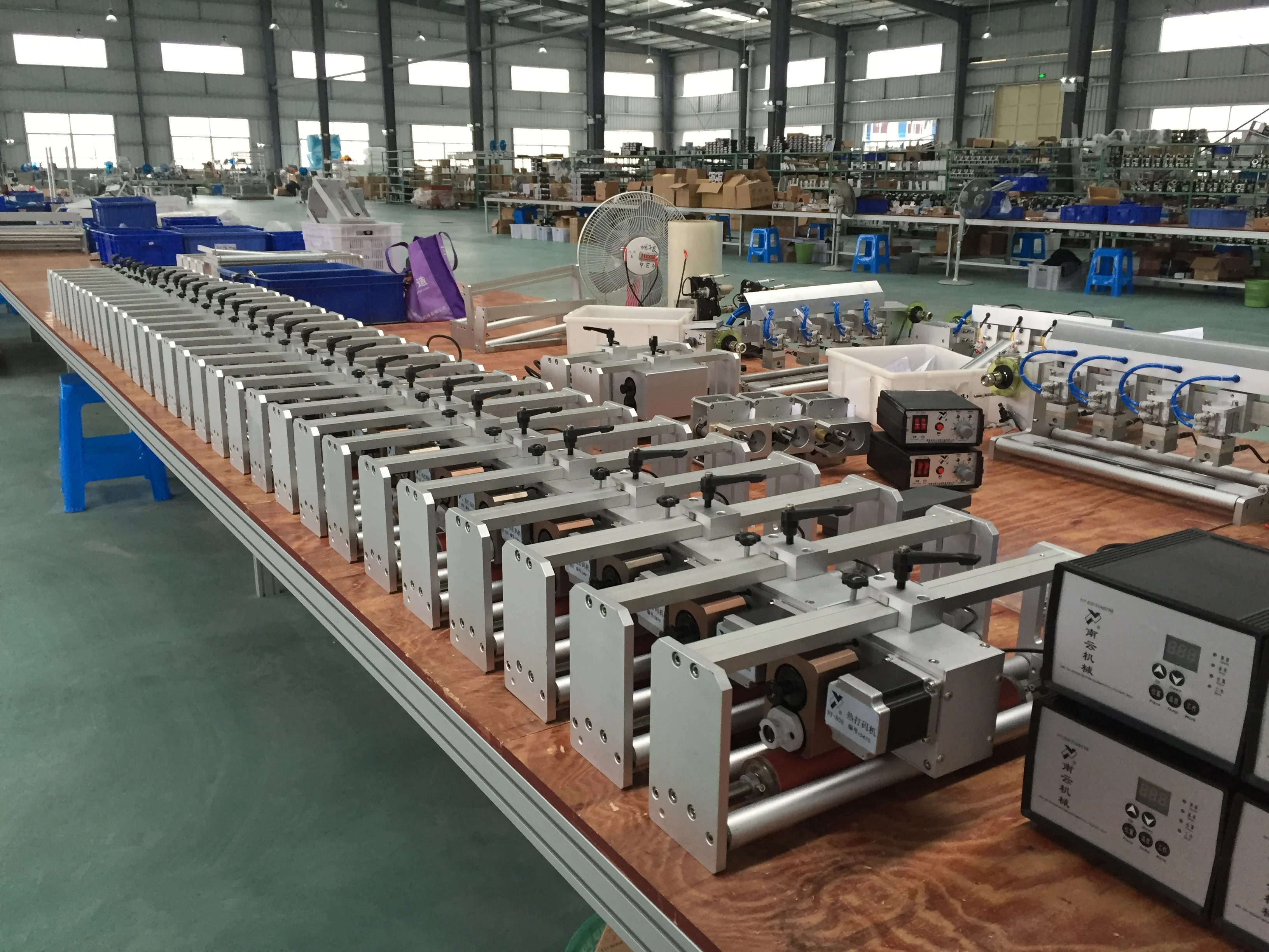 NY-808 Hot Ink Roll Expiry Date Stamp Coding Machine For Packaging Machine