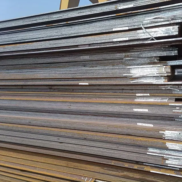 HRC Mild Ms Iron Black A36 Ss400 Q235 Q355 Q345ms S275jr  Hot Rolled Low Carbon Steel Sheet Coil Plate