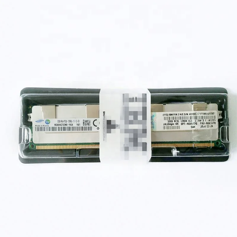 Brand New!00D5004 32g (1x32g 1.5V) PC3-8500 CL7 ECC DDR3 1066MHz LP HyperCloud DIMM Server memory Ram