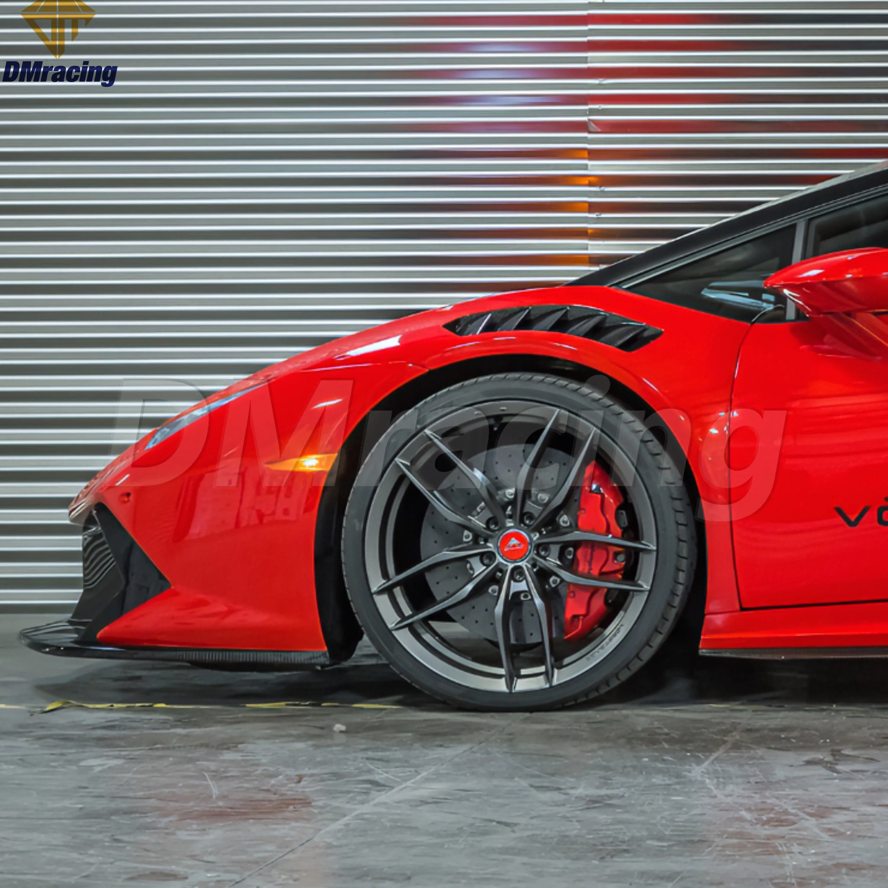 VORSTEIN STYLE PRE-PREG DRY CARBON FIBER FRONT FENDERS FOR LAMBORGHINI HURACAN LP580 LP610-4 LP640 EVO 2014-2021