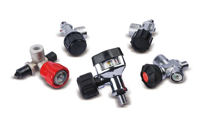 China supplier pressure reductor mask air cylinder valve PCP HUD accessory  for scba  Air respirator