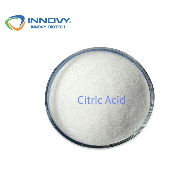 bulk citric acid Food Additives monohydrate citric acid food grade BP, USP