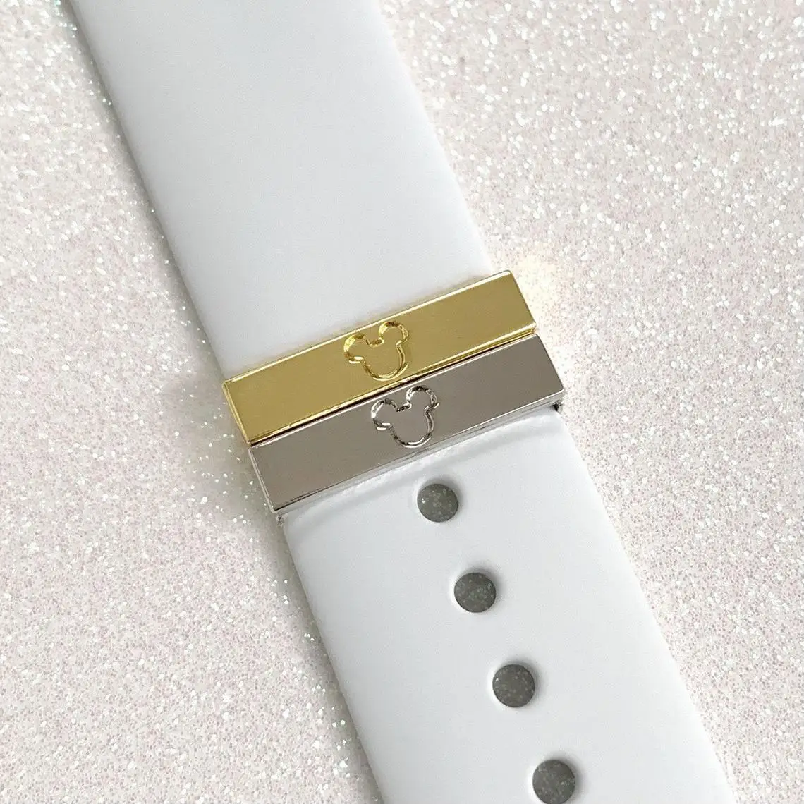 Индивидуальный дизайн для браслета apple watch шармы Микки Мауса милые Мультяшные дизайнерские аксессуары Apple