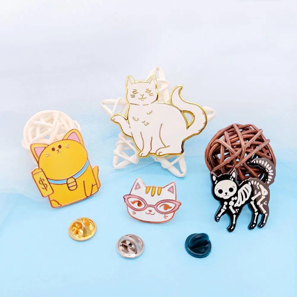 No Minimum Metal Cartoon Anime Pins Custom Wholesale Pines Lapel Pins Hard Enamel Hat Pin