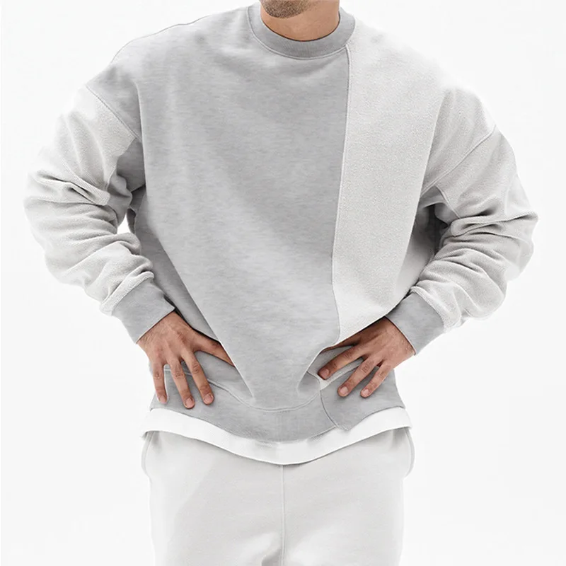 AOLA Customize Embroidery Blank Wholesale Oem Plain Men Pullover Hoodie Plus Size Fashion Streetwear Leisure Sweatshirt For Men