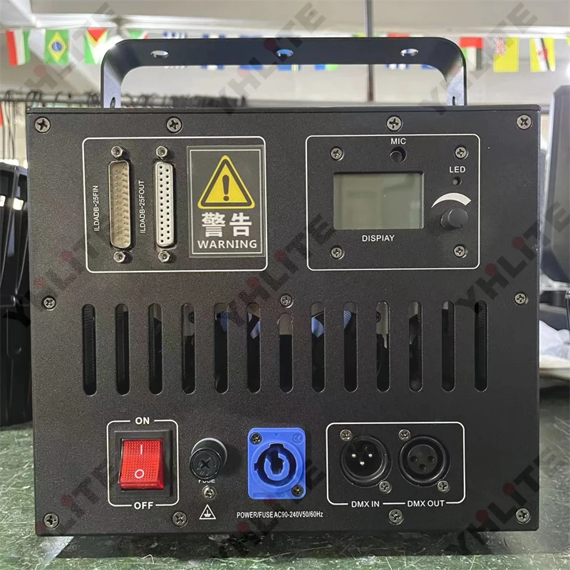 10W RGB laser light 10w full color animation laser Pangolin QS FB3 FB4 Phoenix laser software beyond DJ club bar pub