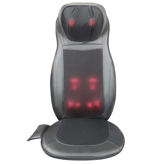 Massage Cushion For Chair Infrared Buttocks Home Kneading Vibration Heat Body Neck Electric Mat Car Shiatsu Back Massager Seat
