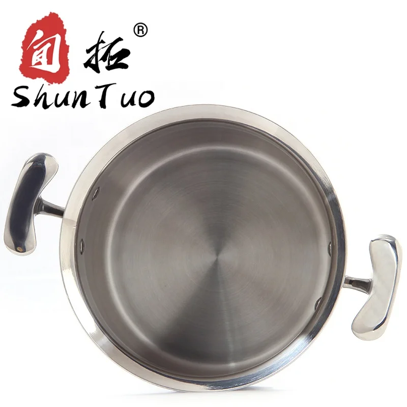 
thickened steel energy-saving fire-free cook stainless 304 403 large nonstick stockpot stainless steel soup pot 
