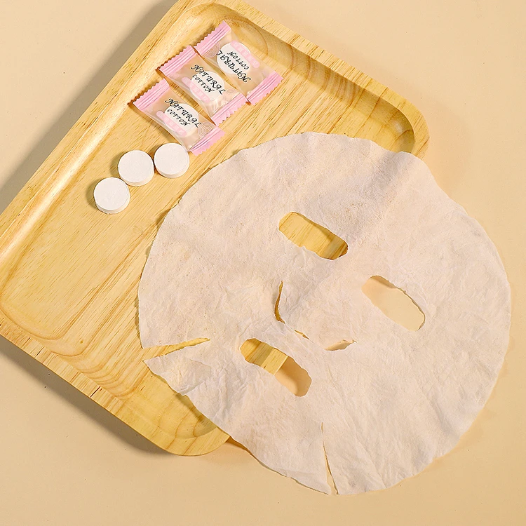 
Hot sale travel mascarilla comprimida 40 pieces portable non-woven mask candy pack compressed mask tablets 