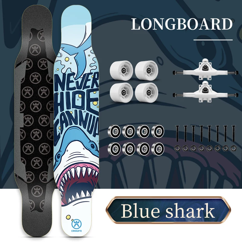 SWAY оригинальный дизайн канадский клен Профессиональный Скейтборд 46 дюймов Лонгборд с прямой