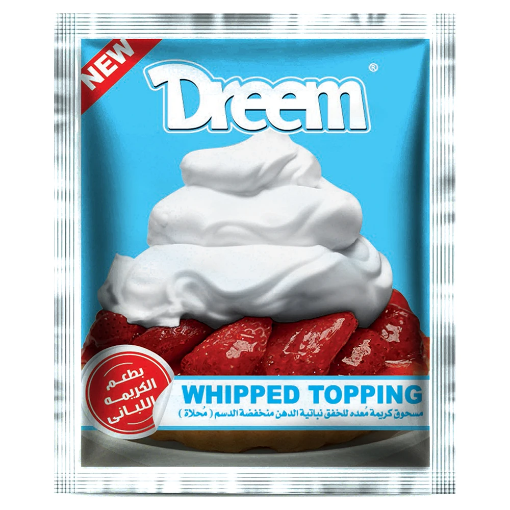 High Quality Food Soft Cream Powder Hala Food Grade Snack Smooth Whipped Cream Powder Dessert On Selling