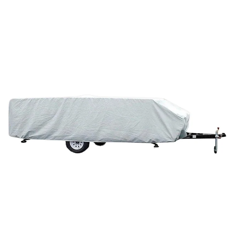 Hot Sales Best RV Cover Tyvek dustproof 8 to 18 FT folding camper Pop-up trailer cover