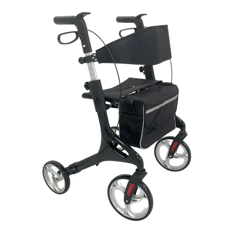 Bliss Medical Physical Therapy Rehabilitation Foldable Disabled Rollators for Adults With Seat