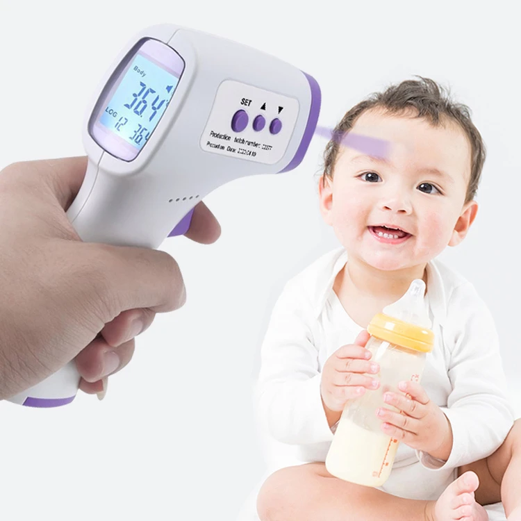 Domestic Digital Fast Baby Precision Digital Infrared Forehead Non-Contact Handheld Thermometer Meter Thermometer With Probe
