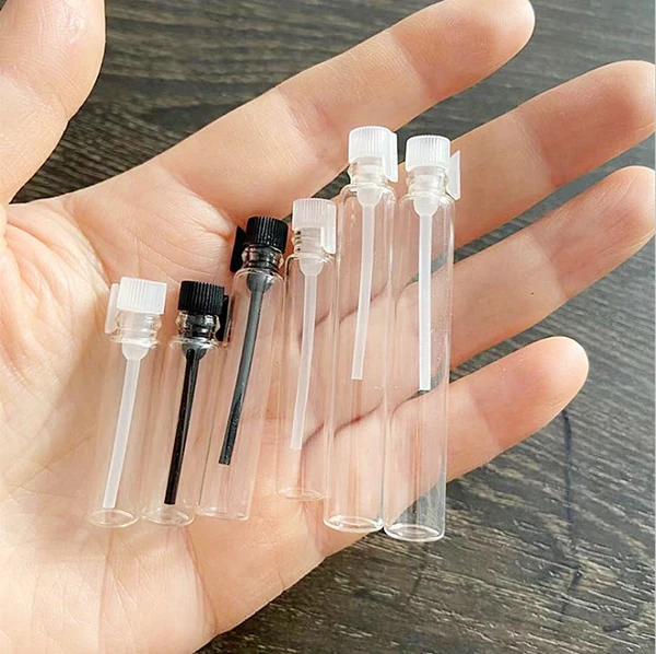 Wholesale 2ml 3ml 5ml 10ml Small Empty Spray Refillable Parfum Tester Travel Slim Glass Sample