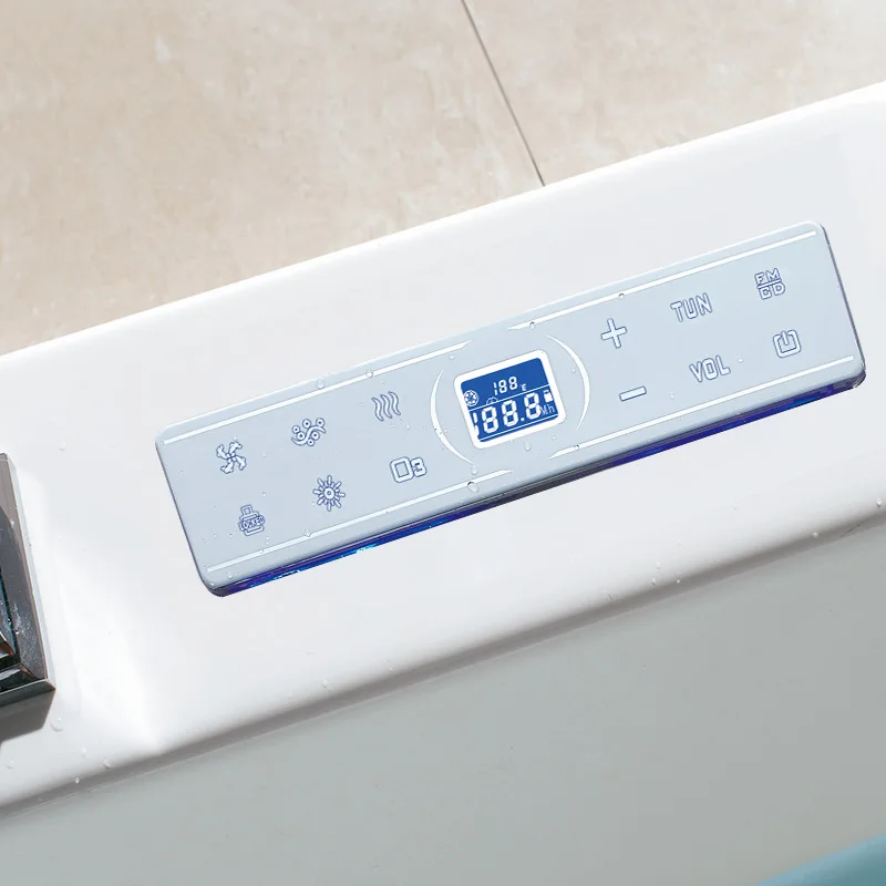 Supply new B-12 embedded bathtub thermostatic bubble bath multifunctional control panel advanced integrated intelligent  system