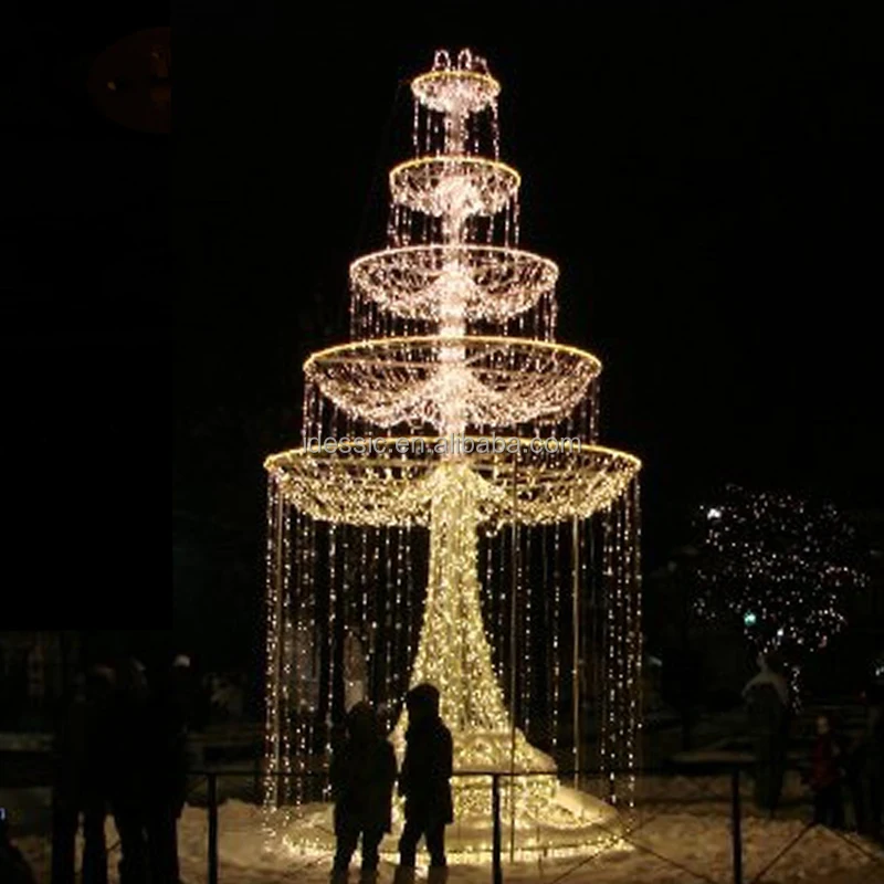 Outdoor warm white musical dancing water light fountain show for commercial grade park garden light show