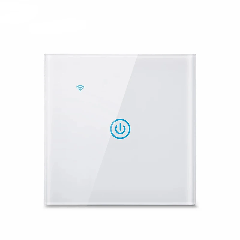 Zigbee EU UK 1/2/3/4 Gang WiFi Smart Touch Switch Home Light Dimmer Wall Button For Tuya APP Control