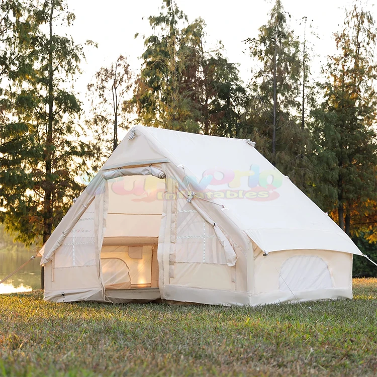 Outdoor Family Tente De Cheap Camping Tents 10 Person Waterproof Winter Inflatable Overnight Rain Camp Sun protection air Tent