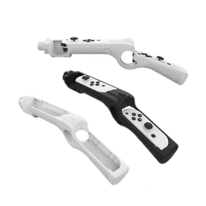 KJH-NS-073 Biohazard Gun Shooting Game Handle Grips For N-Switch Shooting Game Somatosensory Handle Gun For Switch OLED