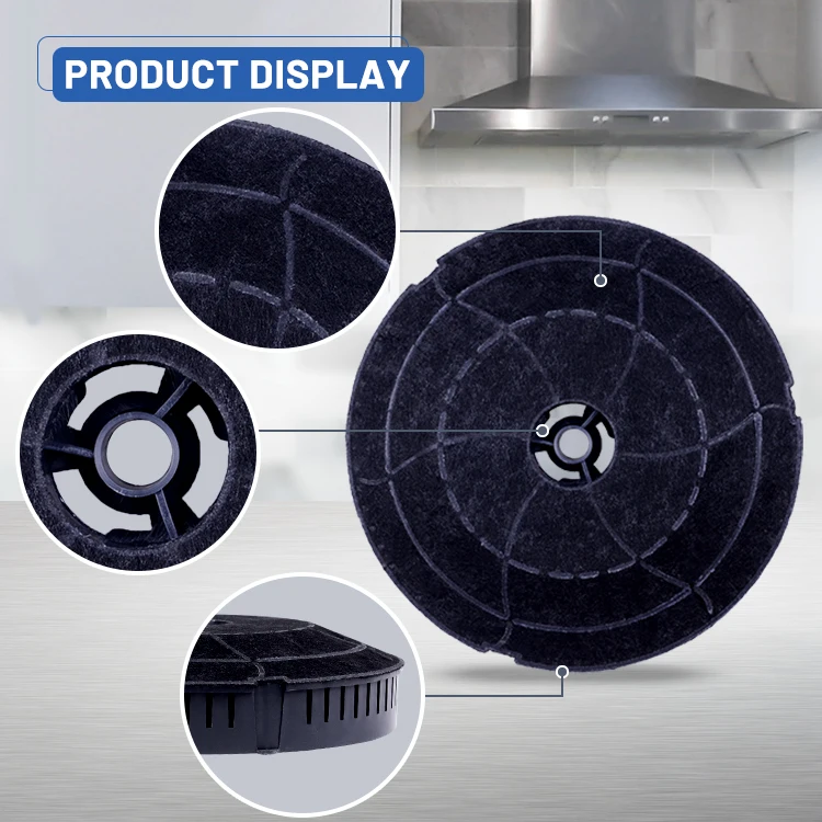 Smoking Grease Filters For Kitchen Fan Smoke Mount Range Hood Carbon Filter Replacement Activated Carbon Air Charcoal Filter