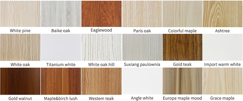 
18mm wood grain decorative wall panel particle manufacture faced laminated melamine mdf board 