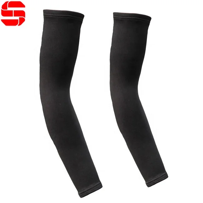 Оптовая продажа, сублимационный белый рукав, спортивные баскетбольные охлаждающие солнцезащитные велосипедные пустые сублимационные рукава