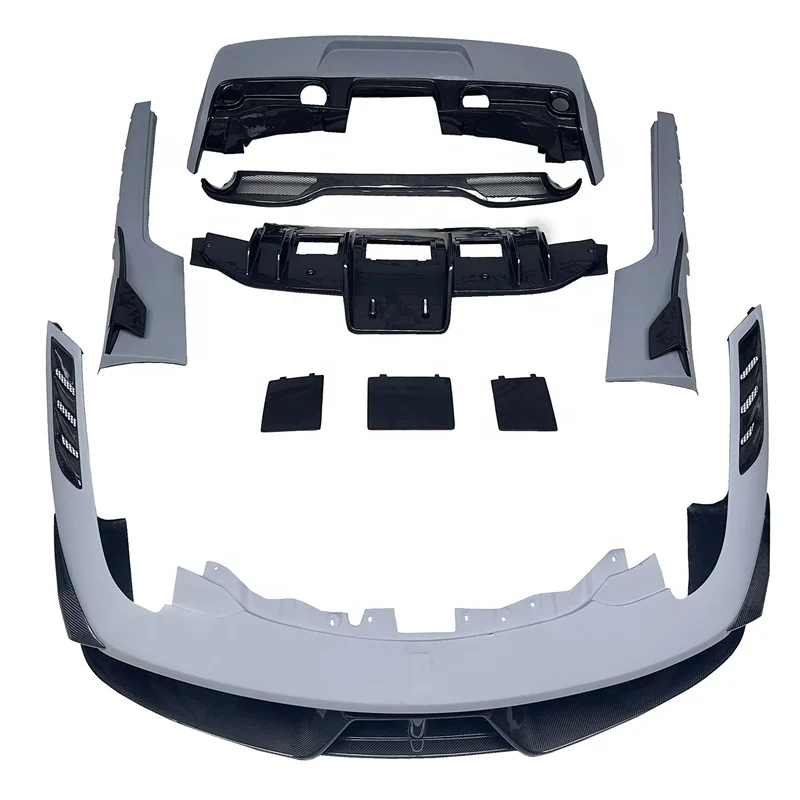 SPC 458 SP Body Kit For Ferrari 2009-2016 Carbon Fiber Wind Spoiler Kit For Ferrari 458 Carbon Fiber Aerodynamic Bumper Body Kit