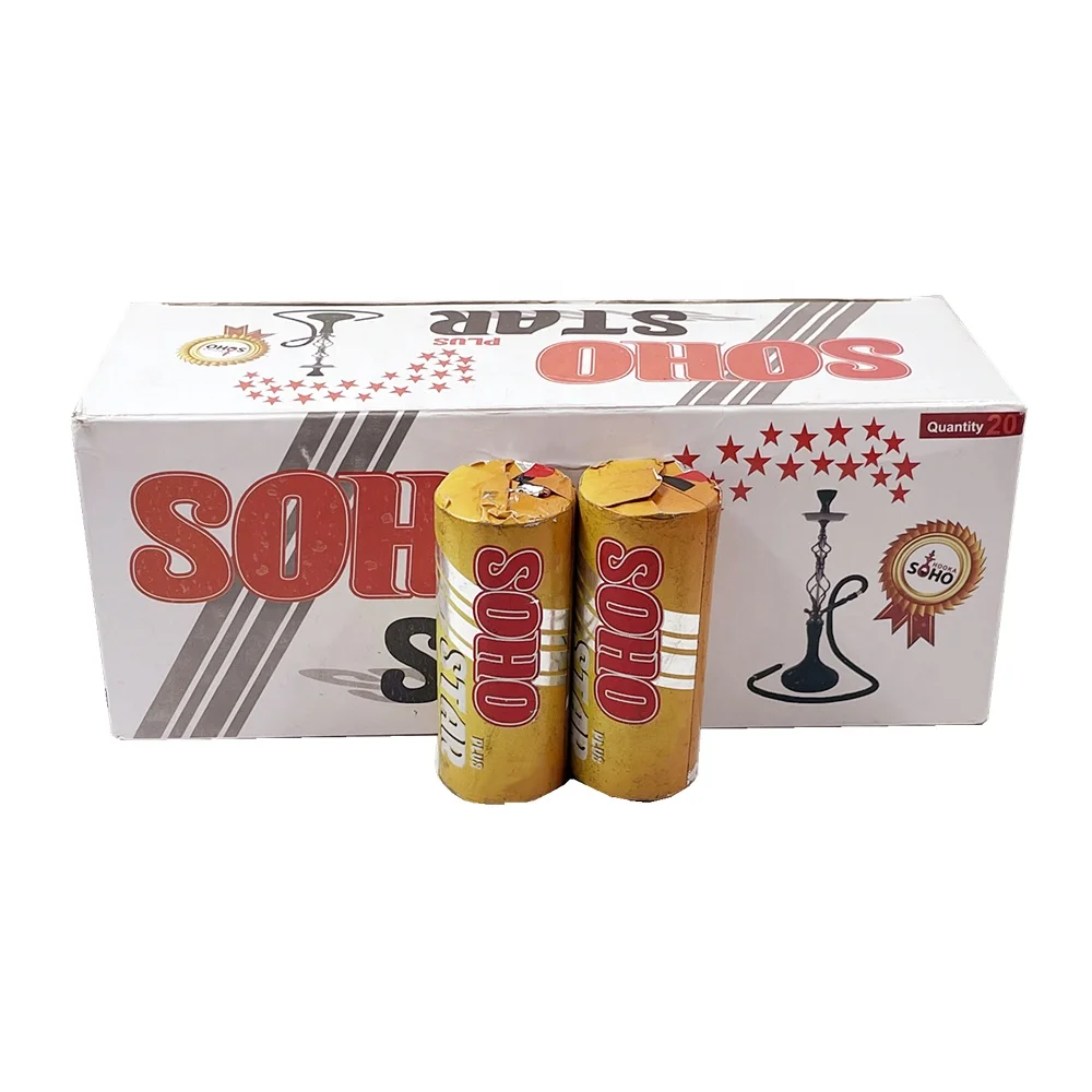 YKS 35mm star Israel hookah charcoal smokeless incens charcoal shisha coal