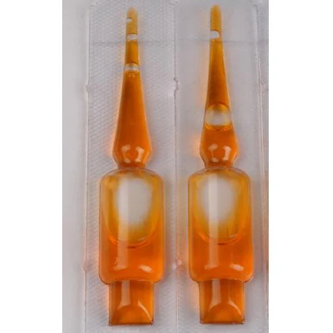 Clear and All Color Brown Orange 0.3/0.33mm PVC/ PE Laminated Film for Oral Liquid Pharmaceutical Packing